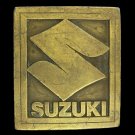 Suzuki Motorcycle Motorcycle ATV Scooters Outboard Motor Vintage 70s Belt Buckle