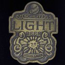 Schlitz Light Logo Brewing Co Pabst PBR Milwaukee NOS 1976 Vintage Belt Buckle