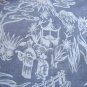 Vintage 50s Hostess ORIENTAL Apron FLOCKED ORGANZA NOS New w Tag
