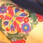 Vintage 20s Embroidered Hungarian Folk Dress Ethnic M L