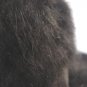 Vintage Edwardian 20s Wide Brim Fur Felt Hat BLACK EC