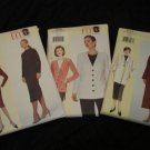 Sewing Patterns SANDRA BETZINA Lot 3 NEW Coat Dress Jacket VOGUE