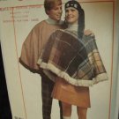 Sewing Pattern Vintage 60s 70s CAPE PONCHO NEW