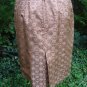 Vintage 50s SILK BROCADE Dress & Jacket QUALITY EC XS