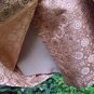 Vintage 50s SILK BROCADE Dress & Jacket QUALITY EC XS