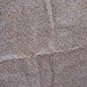 Vintage 50s Pink & Gold Fabric Quilt Floral 35" x 2yd