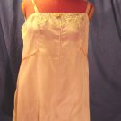 Vintage 20s Lingerie FLAPPER Chemise Step-in SILK TAG L