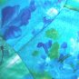 Vintage 50s 60s Dress HAWAIIAN Kamehameha Long Watteau S