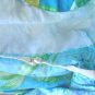 Vintage 50s 60s Dress HAWAIIAN Kamehameha Long Watteau S