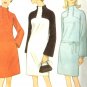 Sewing Pattern Vintage 60s MOD DRESS 1967 B34