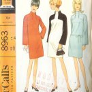 Sewing Pattern Vintage 60s MOD DRESS 1967 B34
