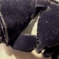 Vintage Hat 40s Black Velvet Woven Rennaisance