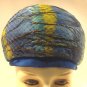 Vintage Hat 60s 50s PEACOCK Bubble Feather Toque