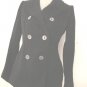 VTG Victorian Edwardian Heavy Wool APPLIQUES Jacket S
