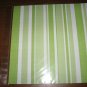 Scrapbook Paper  Lime Strip