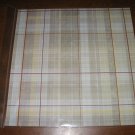 Scrapbook Paper Brown Plaid