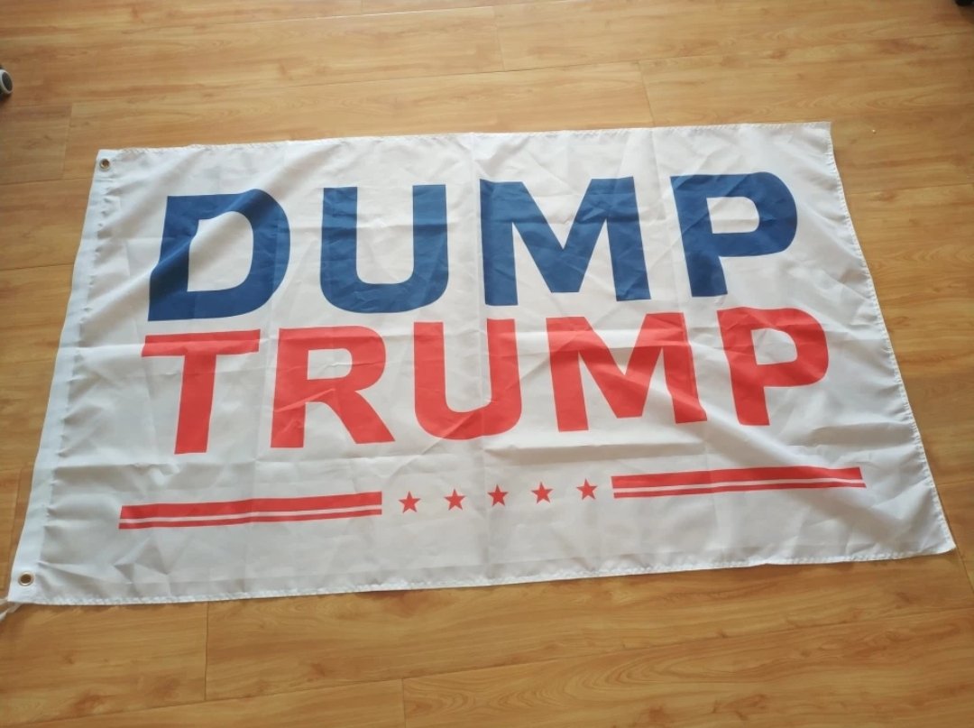President 2020 Dump Trump Flag Impeach Trump 3x5Ft Banner
