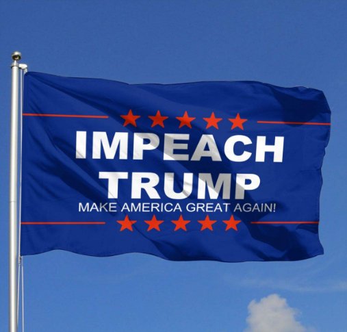 Impeach Trump Flag 3x5FT Make America Great Again Banner Resist Anti Trump 2020