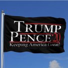 TRUMP Pence 2020 Keepping America Great Flag 90x150cm Polyester Banner Grommet 3x5ft