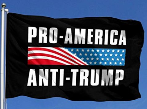 Pro-America 3x5ft Resist Anti Trump Flag USA