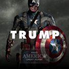 Trump 2020 President CAPTAIN AMERICA Flag 3x5ft Digital Print Polyester Banner