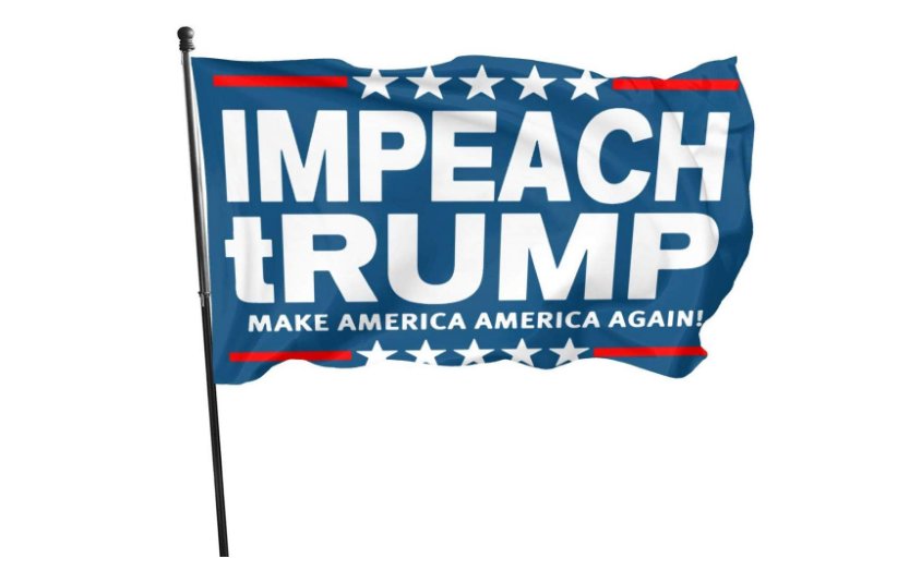 Impeach Trump Flag 3x5FT Make America Great Again Banner Resist Anti Trump 2020