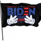2020 Biden Flag Black President 2020 3x5' Vice President Joe Banner