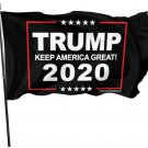 Black President Trump Keep America Great 2020 President USA Flag 90 x 150cm