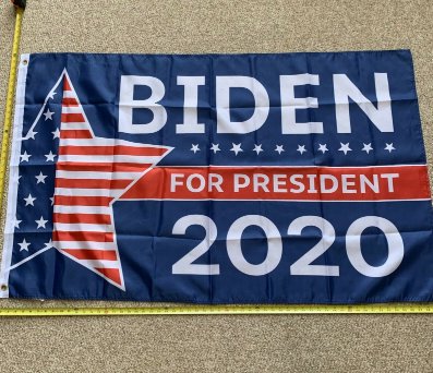 Blue Joe Biden 2020 Flag Half Star RWB Flag 3'x5' President New