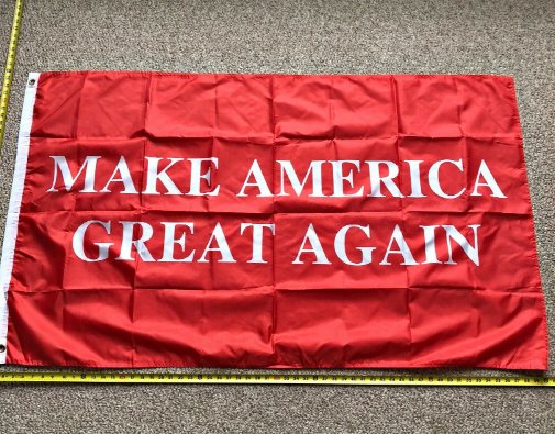 Red Flag Trump 3x5fT Make America Great Again Banner Polyester