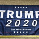 Trump Blue Flag Keep America Great Banner 2020 90 x 150cm