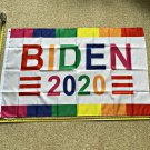 Joe Biden 2020 Flag RAINBOW 3x5Ft Biden 2020 LGBTQ President USA Banner
