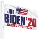 White Flag USA Joe Biden 2020 Flag Polyester Print President USA Banner With 2 Grommets