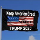 Vote Trump 2020 Flag 3x5Ft Keep America Great