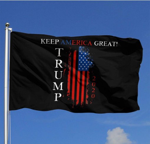 Trump Flag 3x5Ft Keep America Great 2020