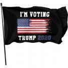 I'm Voting Trump 2020 Flag USA Flag 3x5Ft