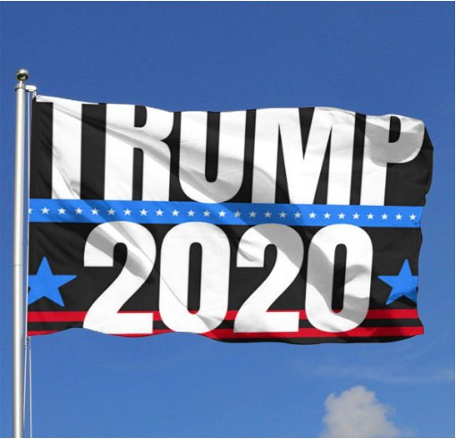 Again Trump 2020 Flag 3x5Ft Make America Great Again Polyester Digiatal Print