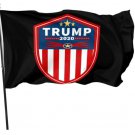 Black/Red President Trump 2020 Flag 3x5ft
