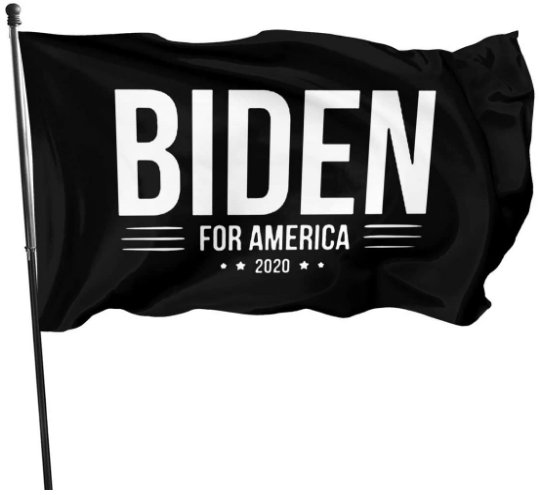Joe Biden For America 2020 Flag 3x5Ft President USA Black