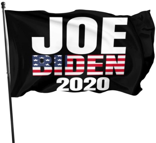 Joe Black Flag  Biden 2020 3x5Ft President USA Banner New