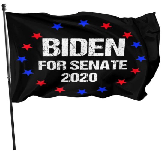 Star Biden For Senate 2020 Flag 3x5Ft President Joe Biden