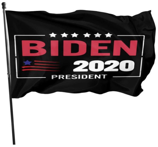 Flag Black Joe Biden 2020 Flag President USA Banner 90 x 150cm