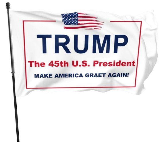 Trump Flag 3x5Ft Keep America Great Again President USA 45 White