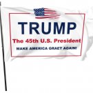 Trump Flag 3x5Ft Keep America Great Again President USA 45 White