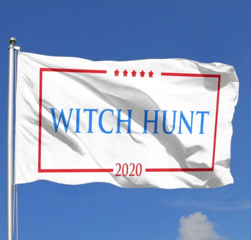 Witch Hunt 2020 Trump Flag - Trump Flag 3x5ft