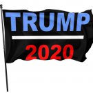 Black/Red Trump 2020 Flag 3x5Ft Keep America Great Again Banner