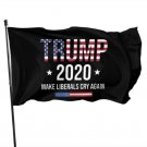 Trump Make Liberals Cry Again 2020 Flag President USA With 2 Grommets