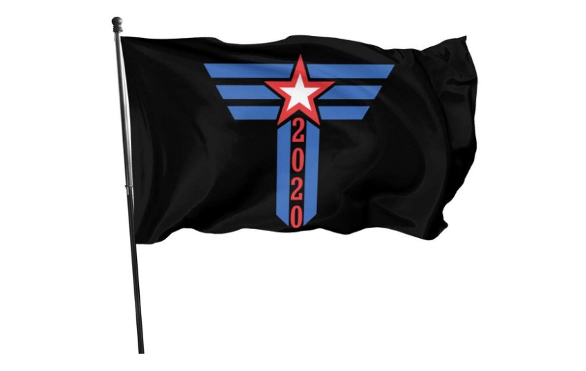 Trump 2020 Flag 3x5Ft Keep America Great Again Lucky Star