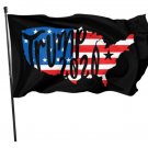Trump 2020 Flag Black 3x5Ft Keep America Great USA Flag Banner