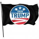 Balck Trump 2020 Flag 3x5Ft Keep America Great Again President USA Again